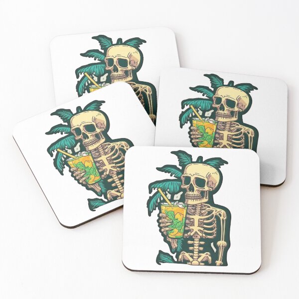 Item preview, Tropical Skeleton Rest in Paradise designed and sold by KodakDesigns.