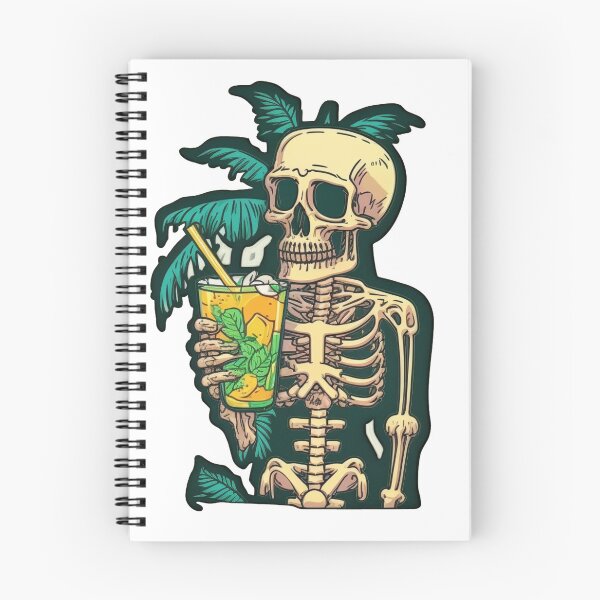Item preview, Tropical Skeleton Rest in Paradise designed and sold by KodakDesigns.