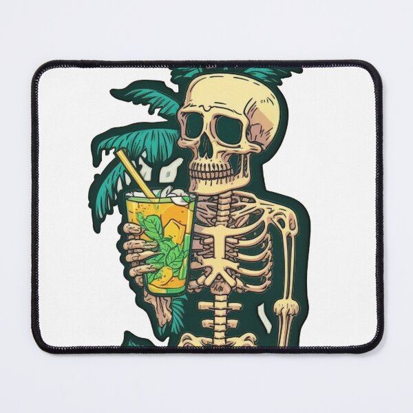 Item preview, Tropical Skeleton Rest in Paradise designed and sold by KodakDesigns.