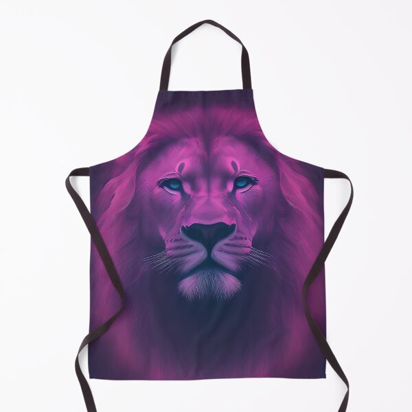 Item preview, Lion portrait, vaporwave style designed and sold by ChaosEdits.