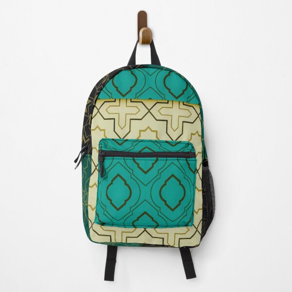 Item preview, square green black geometric pattern designed and sold by JD369.