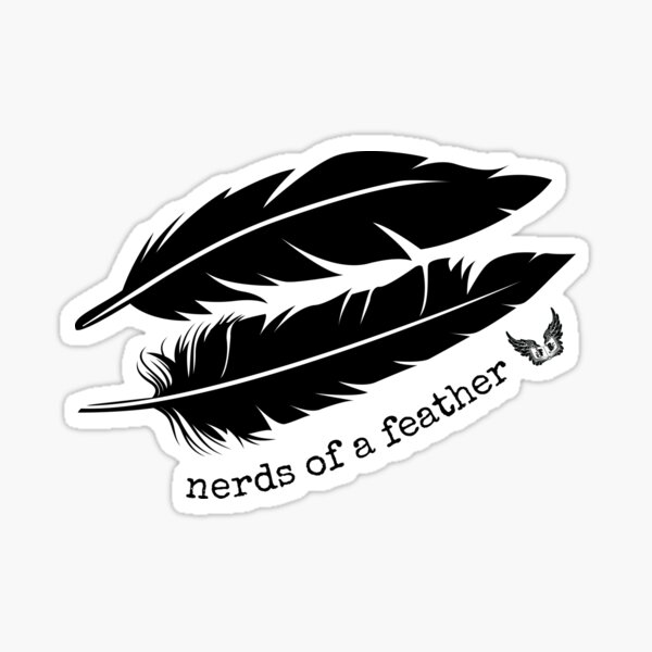 Nerds of a Feather Sticker