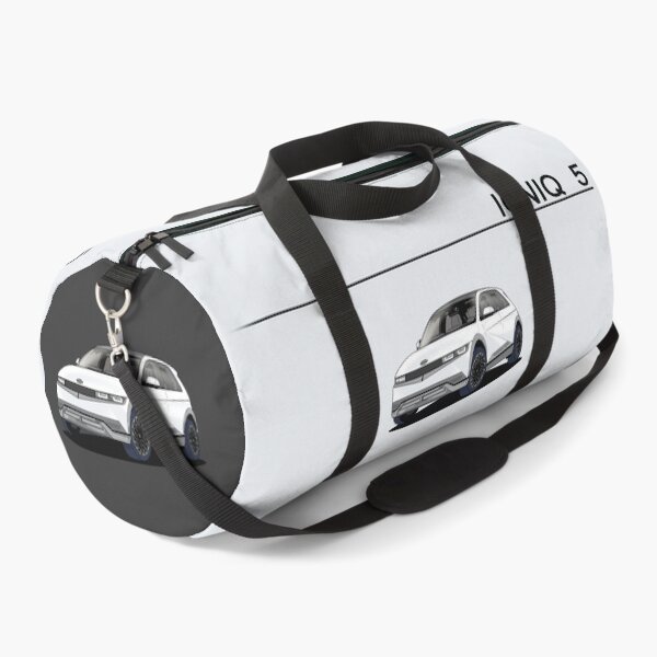 Item preview, Atlas White Ioniq 5 Electric Car travel bag designed and sold by Webazoot Industries - Car Art.