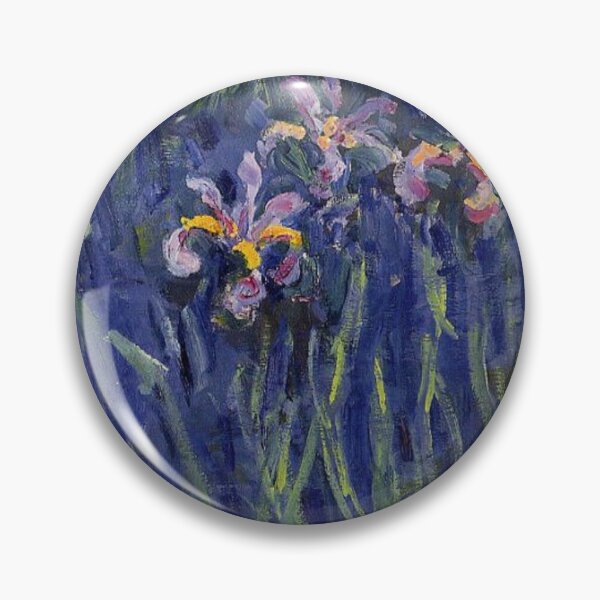 Item preview, Monet Lilac Irises 2 designed and sold by PureVintageLove.