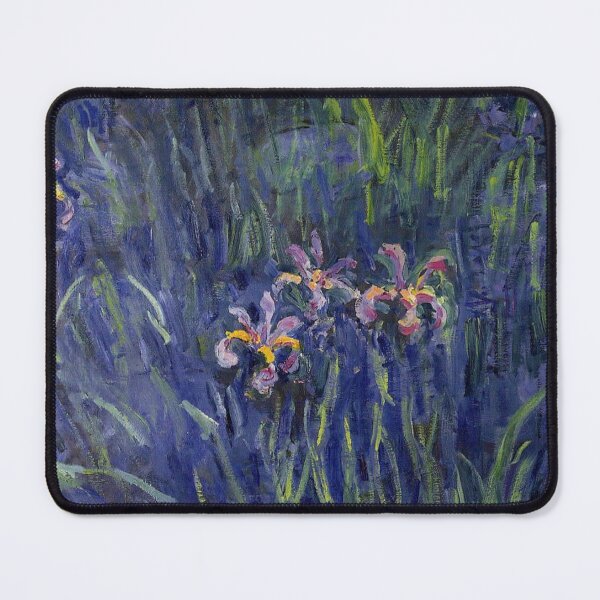 Item preview, Monet Lilac Irises 2 designed and sold by PureVintageLove.