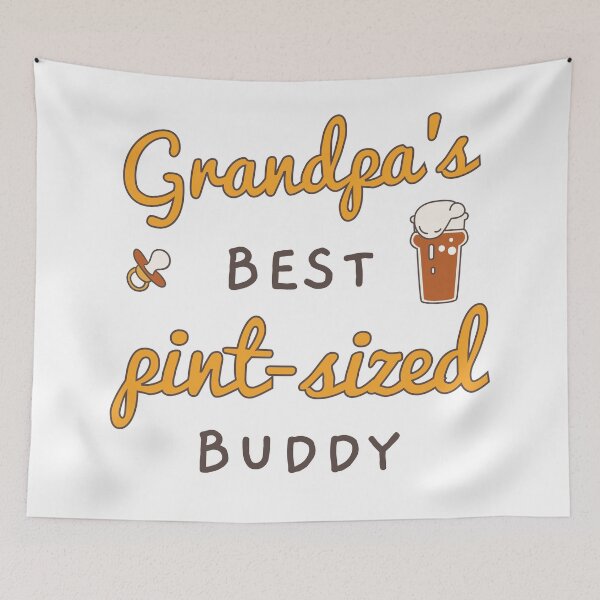 Item preview, Grandpa's best pint-sized buddy designed and sold by meliseflores.