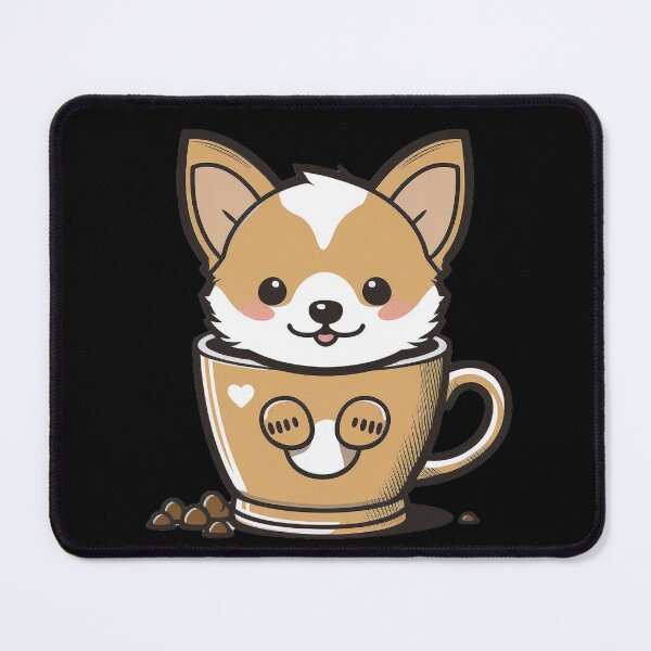 Item preview, puppuccino pup in cup designed and sold by PizamxArt.