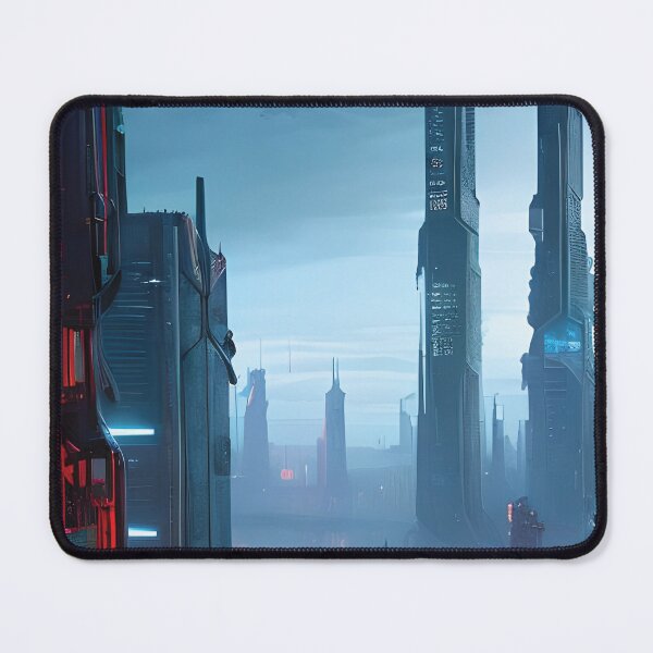 Item preview, Cyberpunk City Inspired By Beksinski designed and sold by Awokken.