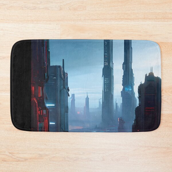 Item preview, Cyberpunk City Inspired By Beksinski designed and sold by Awokken.