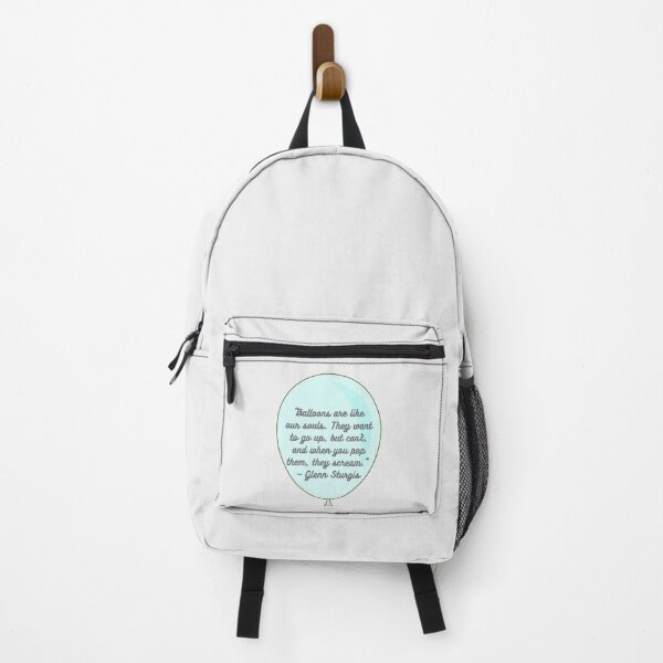 Item preview, Superstore Quotes - “Balloons are like our souls. They want to go up, but can’t, and when you pop them, they scream.” — Glenn Sturgis designed and sold by Artful-Julia.