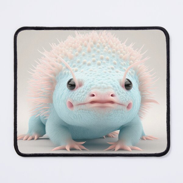 Item preview, Cotton Candy Axolotl Cute Axolotl Nursery designed and sold by DeRosa3DDesigns.