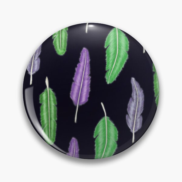 Item preview, Green and purple feathers designed and sold by MonikaSimona.