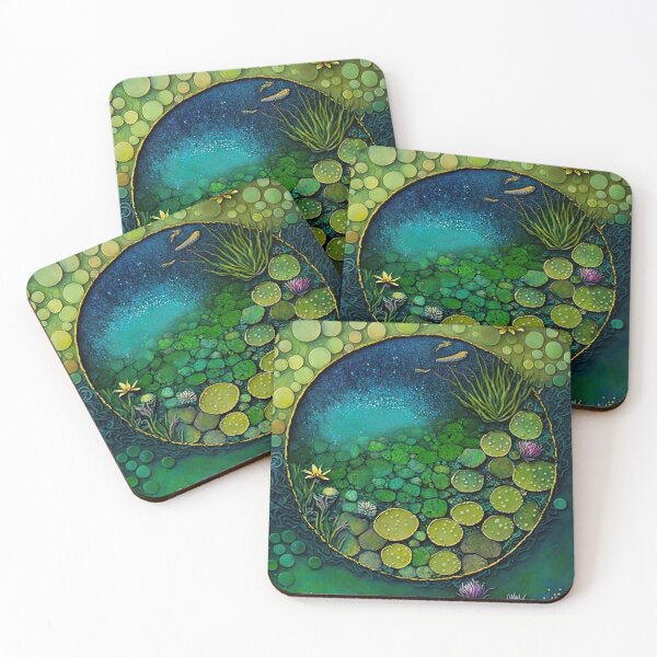 Item preview, Serenity in Dots: An AI Pointillism Painting of a Green French Garden with Flowers designed and sold by XIX361ART.