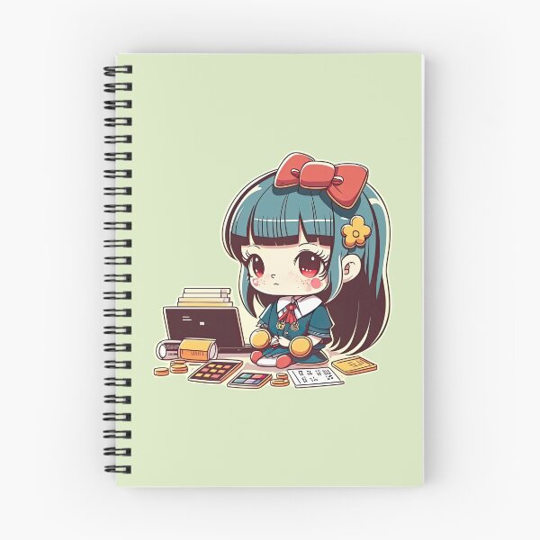 Item preview, Cute Bank Teller Girl Providing Efficient and Friendly Customer Service designed and sold by ultra-cute.