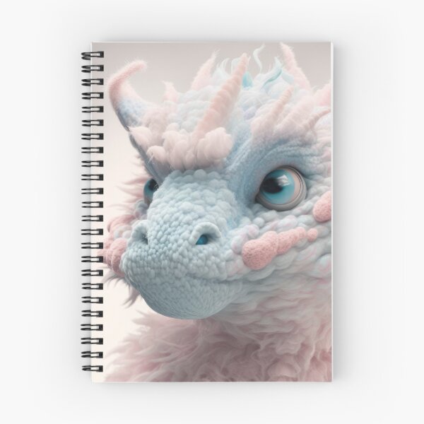 Item preview, Cotton Candy Dragon Cute Dragon Nursery designed and sold by DeRosa3DDesigns.