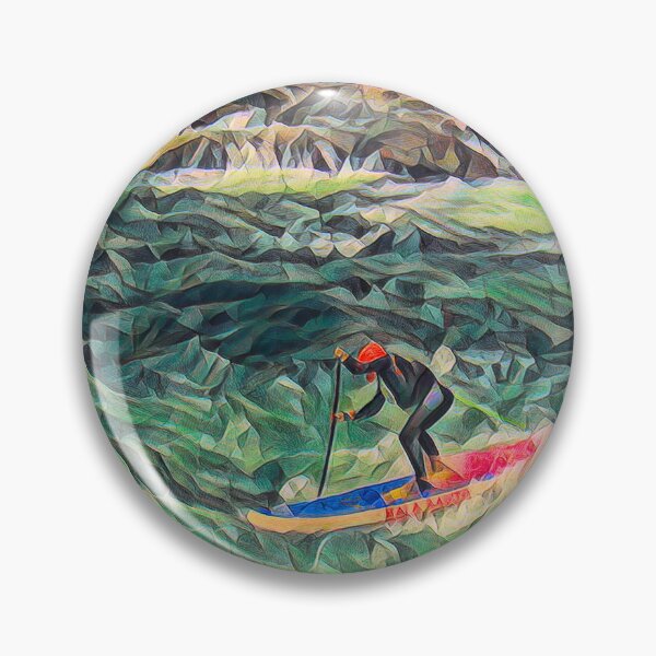 Item preview, Whitewater Paddleboarder designed and sold by Studio Phillips.
