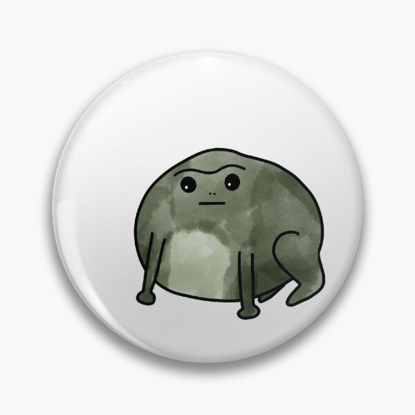 Item preview, round frog designed and sold by Sophie Inglis.