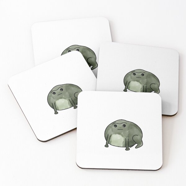 Item preview, round frog designed and sold by Sophie Inglis.
