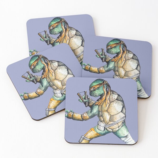 Item preview, Michelangelo TMNT designed and sold by Aquarelastudio.