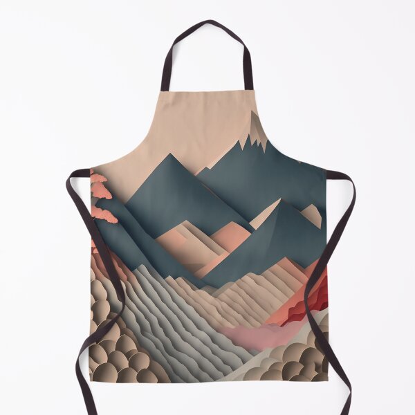 Item preview, Mountain Peak in Paper art style designed and sold by FormFinder.