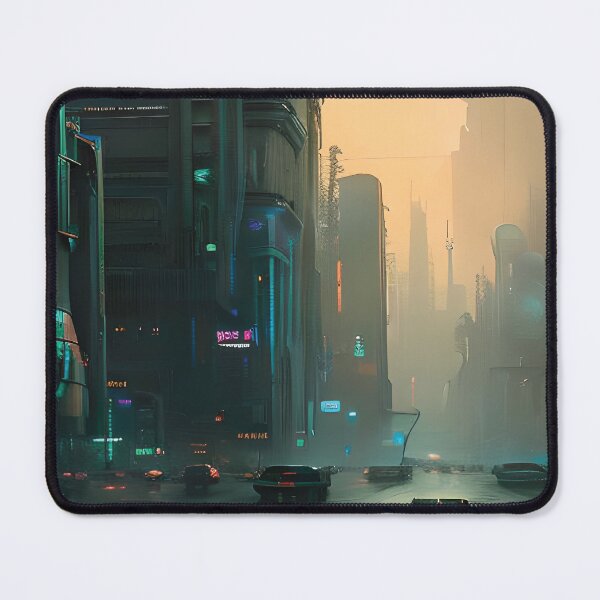 Item preview, Cyberpunk City Inspired By Beksinski designed and sold by Awokken.