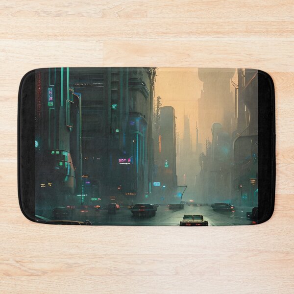 Item preview, Cyberpunk City Inspired By Beksinski designed and sold by Awokken.