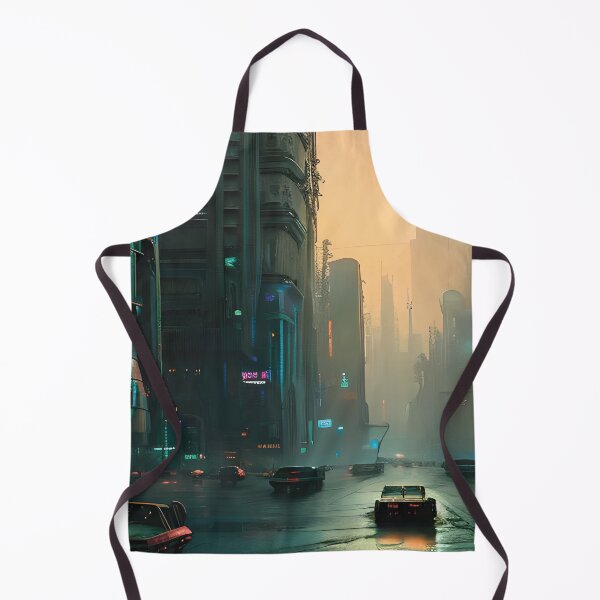 Item preview, Cyberpunk City Inspired By Beksinski designed and sold by Awokken.