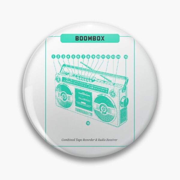 Item preview, Boombox Retro Aesthetic   designed and sold by Tiptopteess.