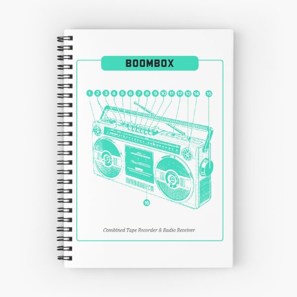 Item preview, Boombox Retro Aesthetic   designed and sold by Tiptopteess.