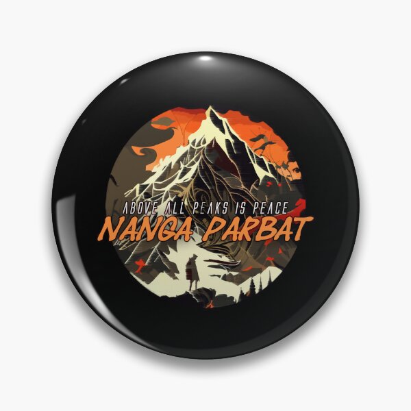 Item preview, Nanga Parbat (above all peaks is peace) designed and sold by WackyWorldArt.