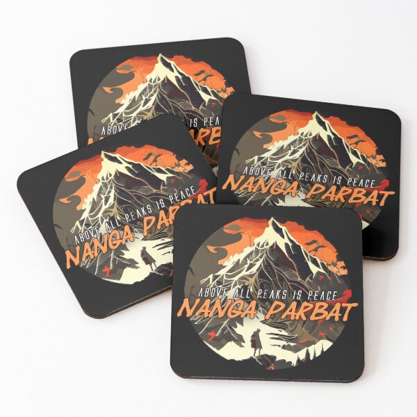 Item preview, Nanga Parbat (above all peaks is peace) designed and sold by WackyWorldArt.