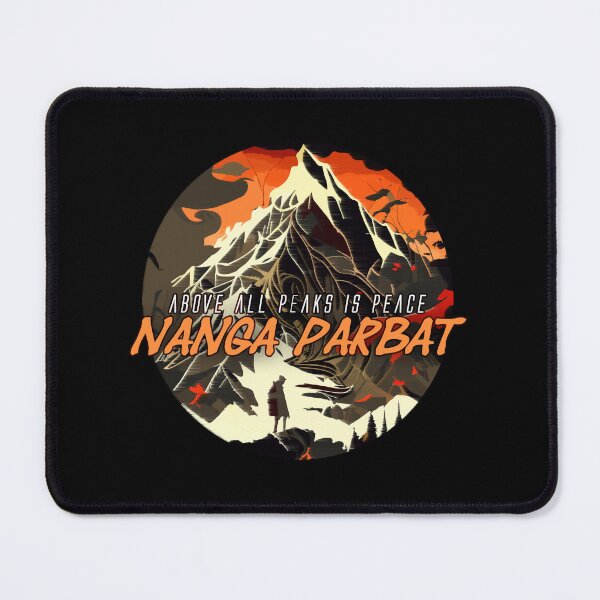 Item preview, Nanga Parbat (above all peaks is peace) designed and sold by WackyWorldArt.