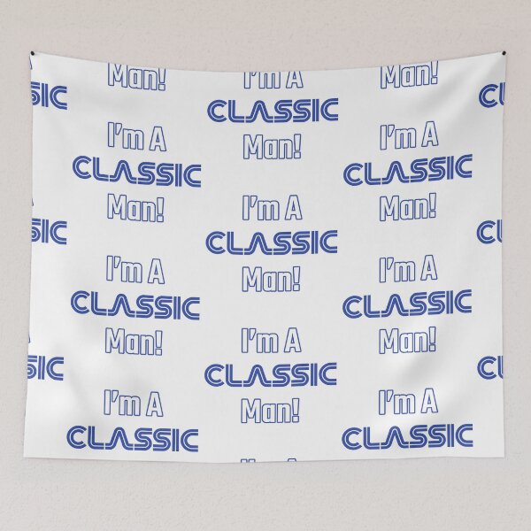 Item preview, I'm A Classic Man! (90's Gamer Font 2) designed and sold by T.A.S. BRAND.