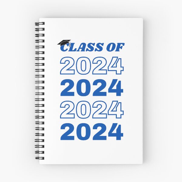 Item preview, Class of 2024 blue designed and sold by AlloutApparel.