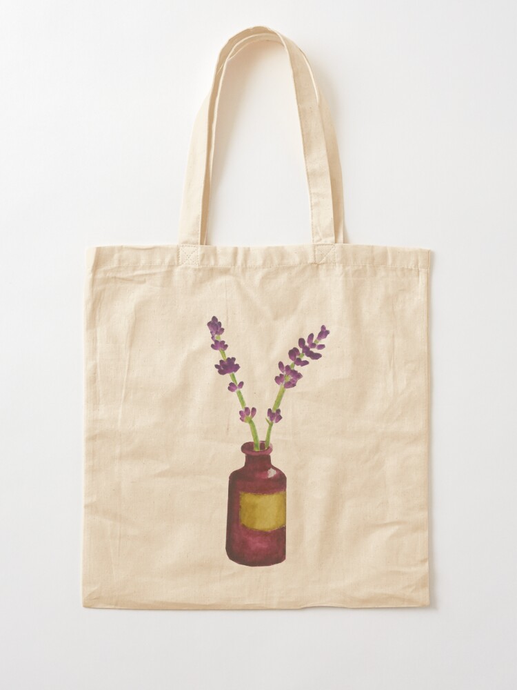 Lavender Tote Bag – Sharon Sprigs Fine Dried Florals & Gifts