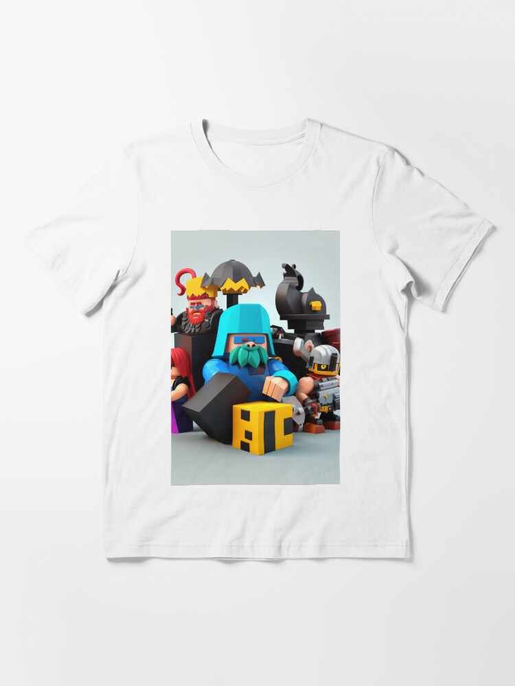 inside the world of Roblox - Games -  Essential T-Shirt for Sale by  Doflamingo99