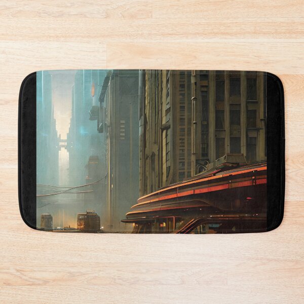 Item preview, Cyberpunk City Inspired By Beksinski designed and sold by Awokken.