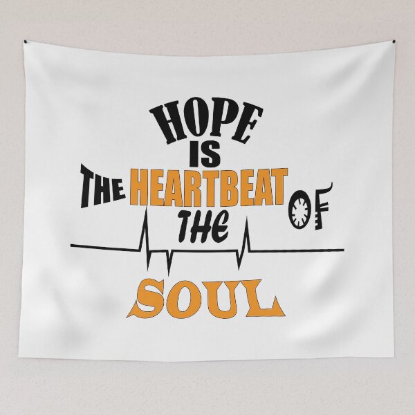 Item preview, Hope is the Heartbeat of the Soul! designed and sold by Positive Mindzet!.