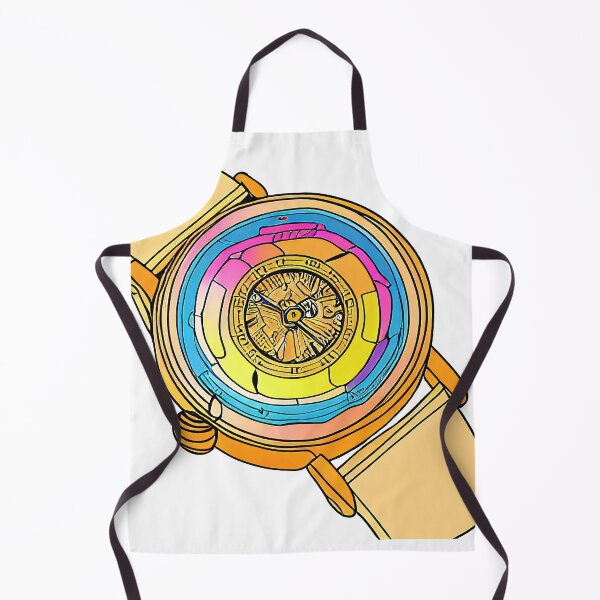 Item preview, Drawing colorful watch seamless background designed and sold by Flairh-Art.