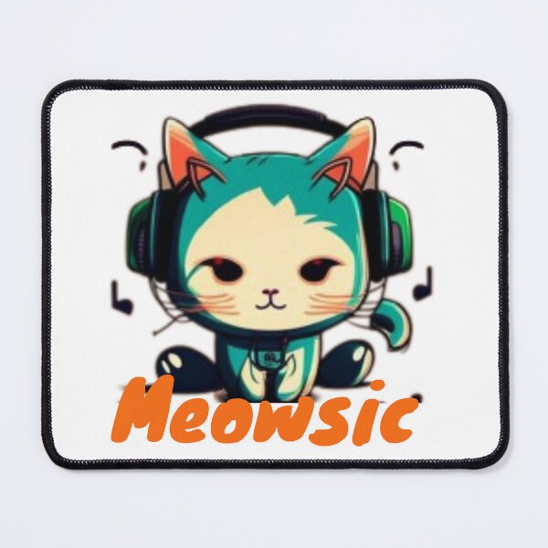 Item preview, Meowsic- Cat and Music designed and sold by Gomawidesigns.