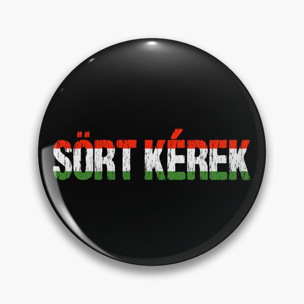 Item preview, Sort Kerek Beer Please Funny Hungarian Flag Language Distressed designed and sold by Nirvanibex.