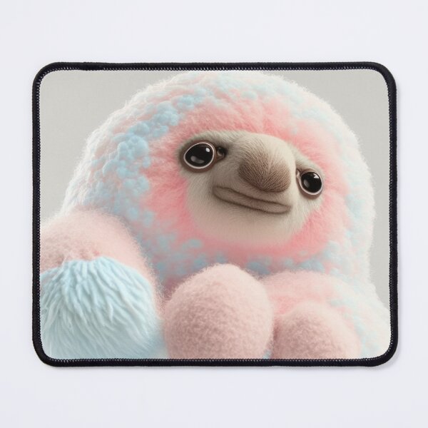 Item preview, Cotton Candy Sloth Cute Sloth Nursery designed and sold by DeRosa3DDesigns.