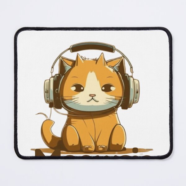 Item preview, Meowsic - Cat and Music designed and sold by Gomawidesigns.