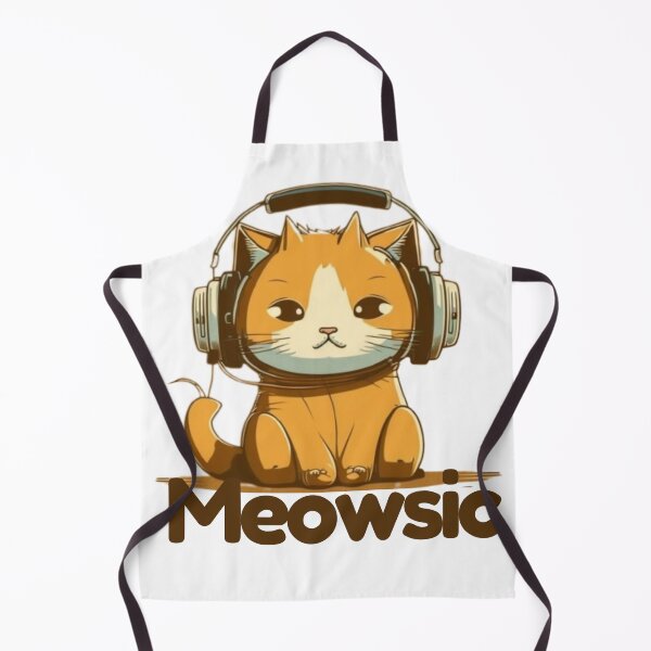 Item preview, Meowsic - Cat and Music designed and sold by Gomawidesigns.