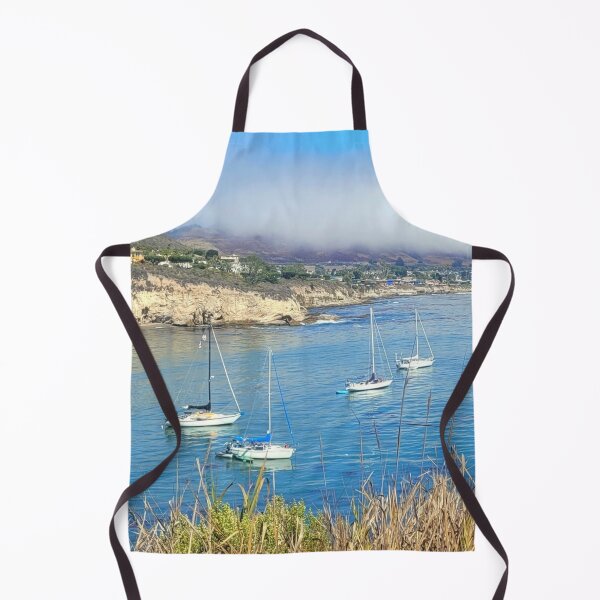 Item preview, coastal harbour designed and sold by Bethan Rose Studio.