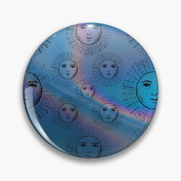 Item preview, Many Blue Faces With Rays designed and sold by TechLaughs.
