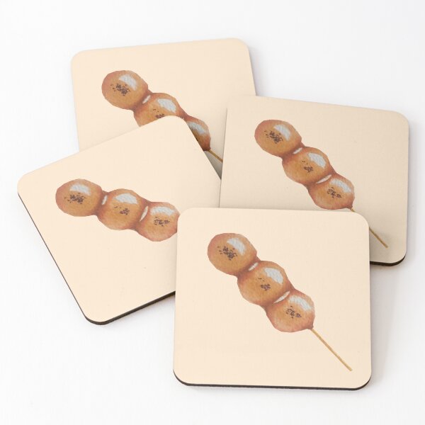 Item preview, Mitarashi Dango Watercolour designed and sold by tifft.