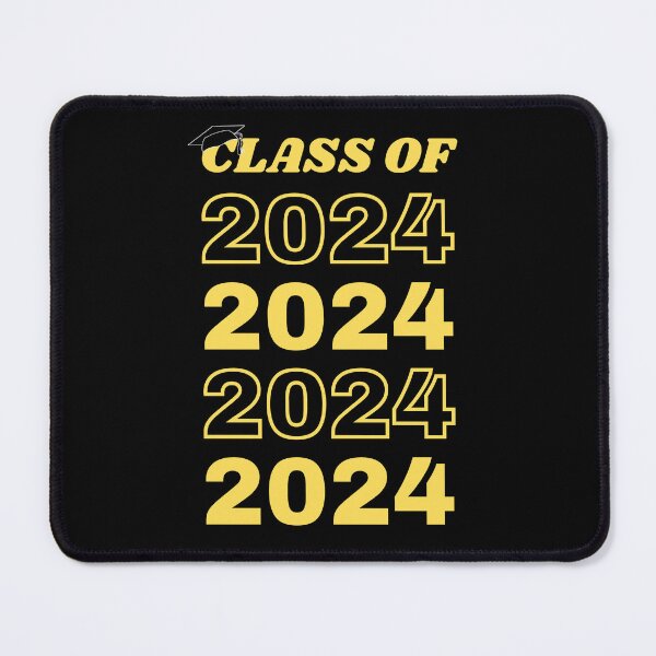 Item preview, Class of 2024 yellow designed and sold by AlloutApparel.
