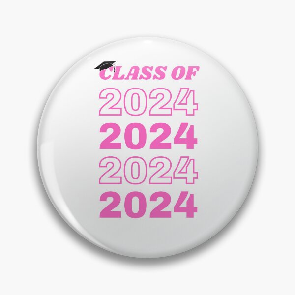 Item preview, Class of 2024 pink designed and sold by AlloutApparel.