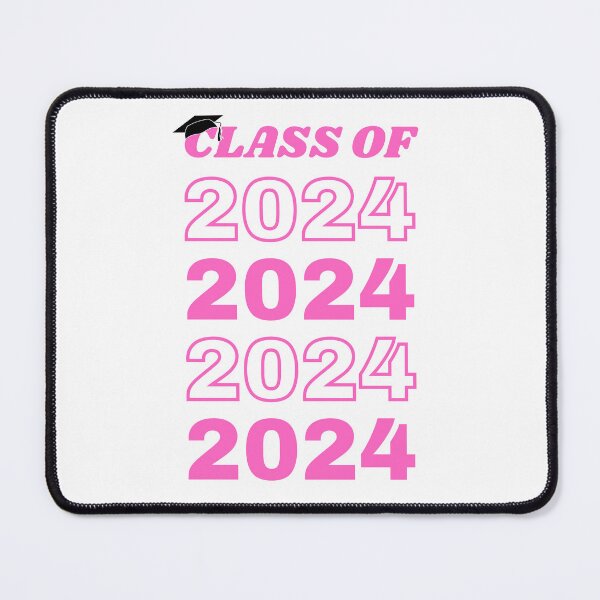 Item preview, Class of 2024 pink designed and sold by AlloutApparel.